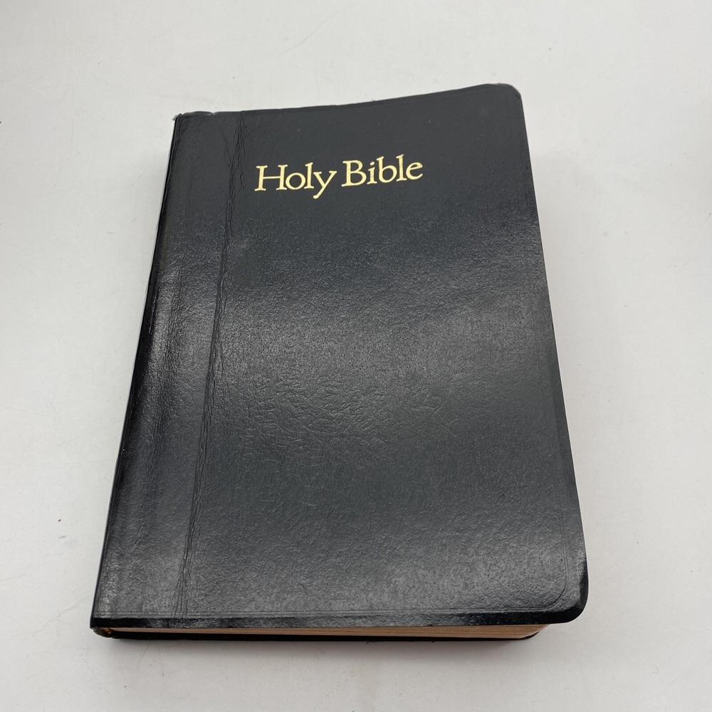 Vintage King James Version Holy Bible Black Red Letter‎ Thomas Nelson 1984 KJV